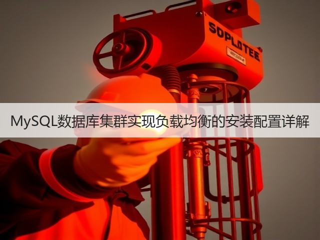 MySQL数据库集群实现负载均衡的安装配置详解(图1)