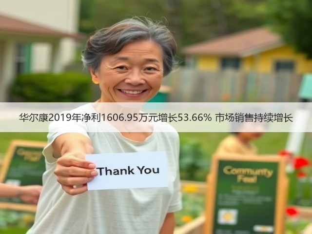 华尔康2019年净利1606.95万元增长53.66% 市场销售持续增长(图2) 华尔康2019年净利1606.95万元增长53.66% 市场销售持续增长(图2)