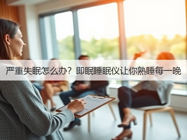 严重失眠怎么办？即眠睡眠仪让你熟睡每一晚(图2)