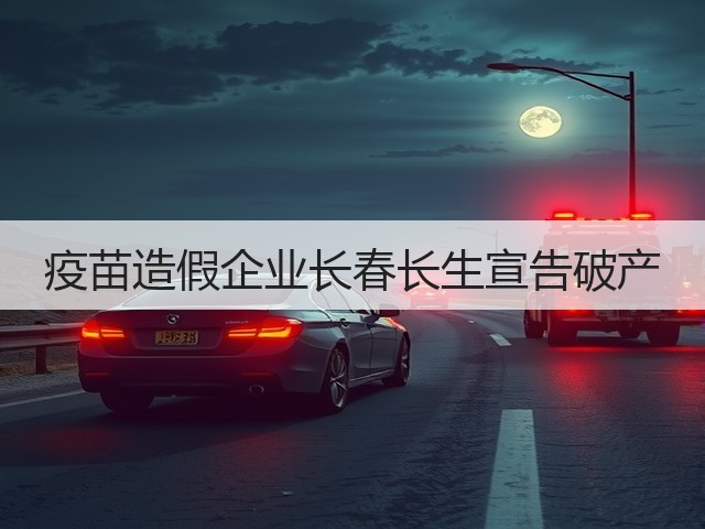 疫苗造假企业长春长生宣告破产(图2) 疫苗造假企业长春长生宣告破产(图2)