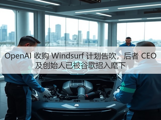 OpenAI 收购 Windsurf 计划告吹，后者 CEO 及创始人已被谷歌招入麾下(图2)