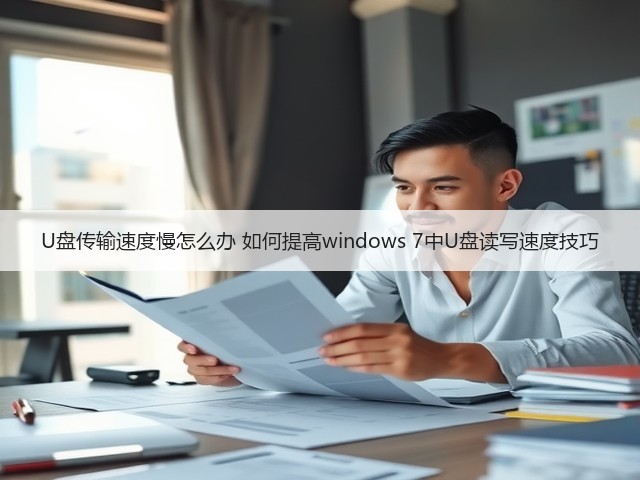 U盘传输速度慢怎么办 如何提高windows 7中U盘读写速度技巧(图3)