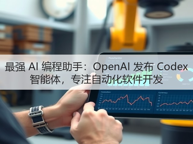 最强 AI 编程助手:OpenAI 发布 Codex 智能体,专注自动化软件开发(图1) 最强 AI 编程助手:OpenAI 发布 Codex 智能体,专注自动化软件开发(图1)