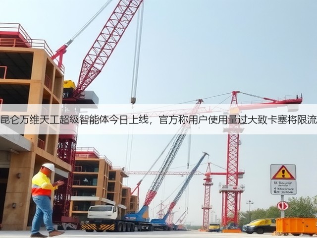 昆仑万维天工超级智能体今日上线，官方称用户使用量过大致卡塞将限流(图3)