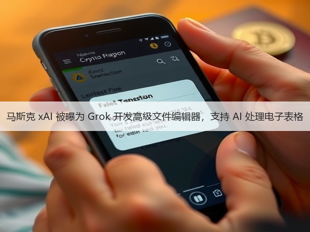 马斯克 xAI 被曝为 Grok 开发高级文件编辑器,支持 AI 处理电子表格(图3) 马斯克 xAI 被曝为 Grok 开发高级文件编辑器,支持 AI 处理电子表格(图3)