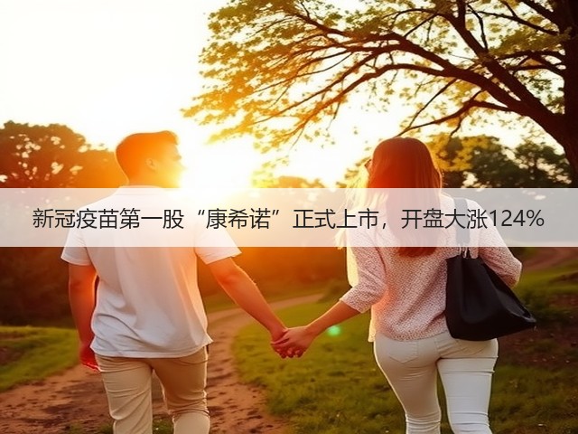 新冠疫苗第一股“康希诺”正式上市,开盘大涨124%(图2) 新冠疫苗第一股“康希诺”正式上市,开盘大涨124%(图2)