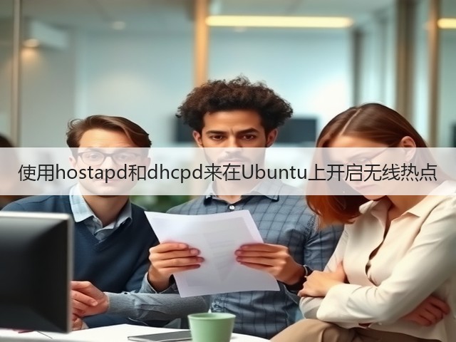 使用hostapd和dhcpd来在Ubuntu上开启无线热点(图3)