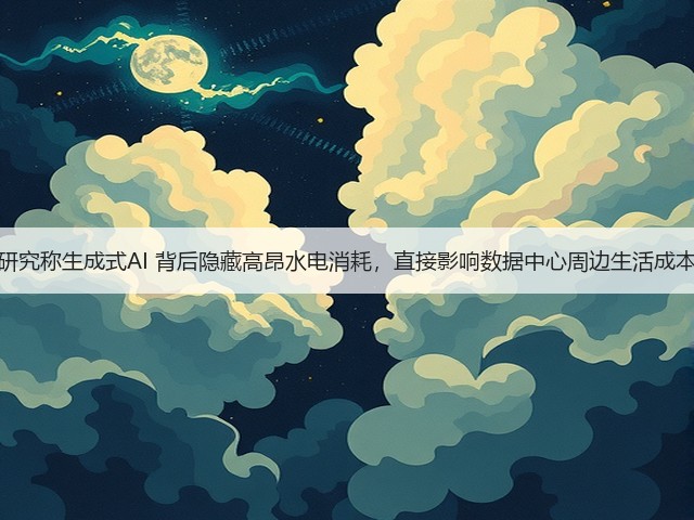 研究称生成式AI 背后隐藏高昂水电消耗，直接影响数据中心周边生活成本(图3)