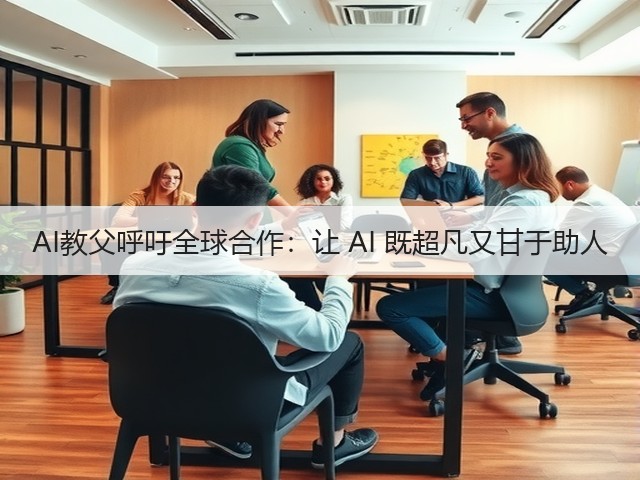 AI教父呼吁全球合作:让 AI 既超凡又甘于助人(图3) AI教父呼吁全球合作:让 AI 既超凡又甘于助人(图3)