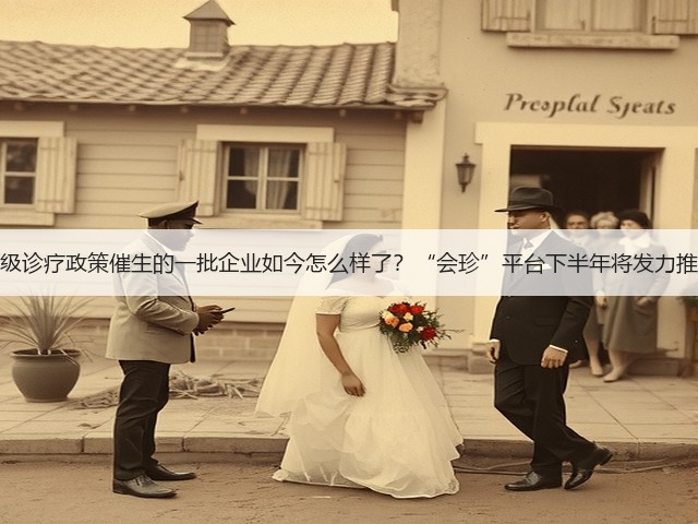 分级诊疗政策催生的一批企业如今怎么样了?“会珍”平台下半年将发力推广(图3) 分级诊疗政策催生的一批企业如今怎么样了?“会珍”平台下半年将发力推广(图3)