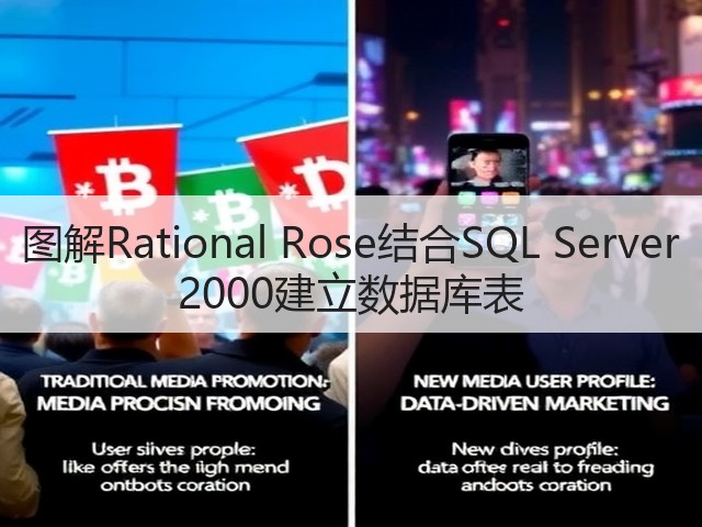 图解Rational Rose结合SQL Server 2000建立数据库表(图3)