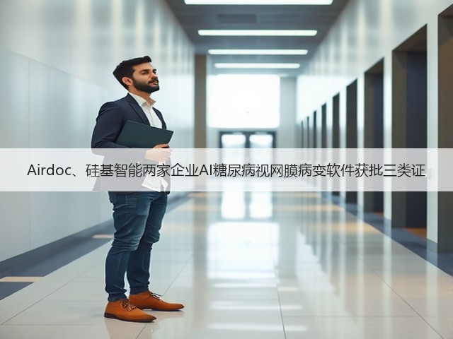 Airdoc、硅基智能两家企业AI糖尿病视网膜病变软件获批三类证(图1) Airdoc、硅基智能两家企业AI糖尿病视网膜病变软件获批三类证(图1)