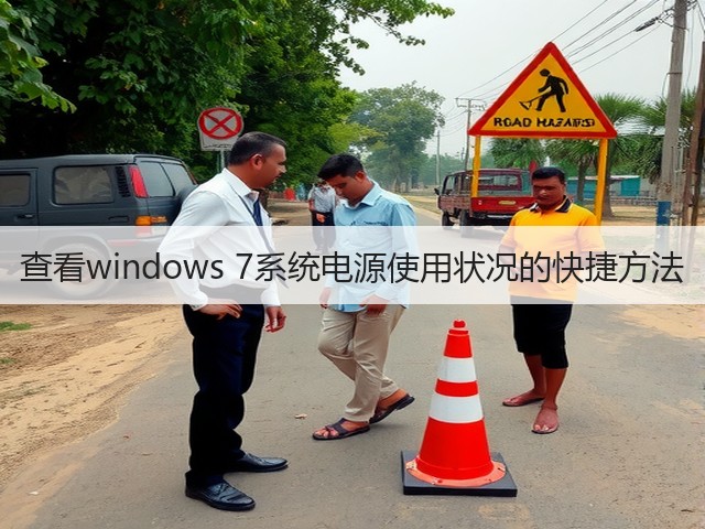 查看windows 7系统电源使用状况的快捷方法(图3)