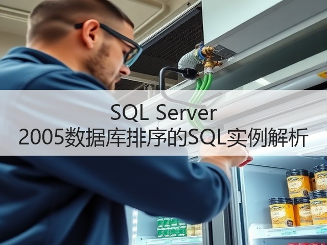 SQL Server 2005数据库排序的SQL实例解析(图2) SQL Server 2005数据库排序的SQL实例解析(图2)