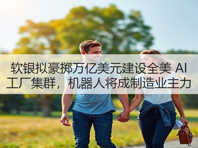 软银拟豪掷万亿美元建设全美 AI 工厂集群,机器人将成制造业主力(图3) 软银拟豪掷万亿美元建设全美 AI 工厂集群,机器人将成制造业主力(图3)