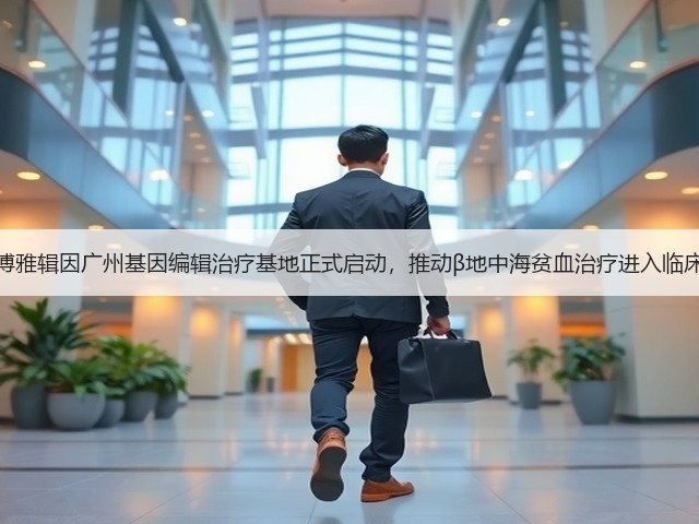 博雅辑因广州基因编辑治疗基地正式启动,推动β地中海贫血治疗进入临床(图2) 博雅辑因广州基因编辑治疗基地正式启动,推动β地中海贫血治疗进入临床(图2)