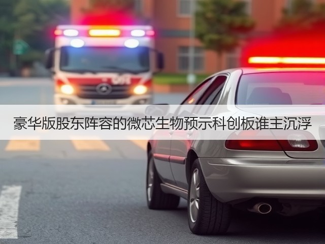 豪华版股东阵容的微芯生物预示科创板谁主沉浮(图1) 豪华版股东阵容的微芯生物预示科创板谁主沉浮(图1)