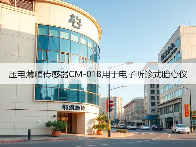 压电薄膜传感器CM-01B用于电子听诊式胎心仪(图2) 压电薄膜传感器CM-01B用于电子听诊式胎心仪(图2)
