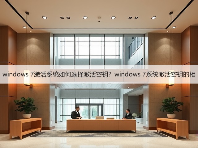 windows 7激活系统如何选择激活密钥?windows 7系统激活密钥的相(图3) windows 7激活系统如何选择激活密钥?windows 7系统激活密钥的相(图3)