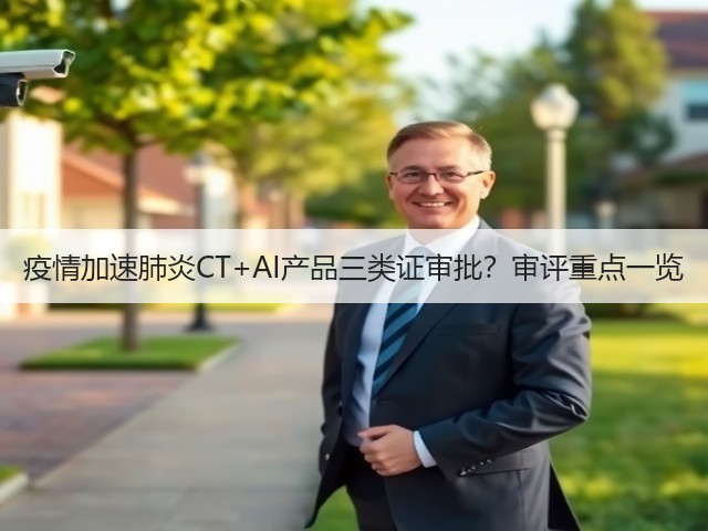 疫情加速肺炎CT+AI产品三类证审批？审评重点一览(图3)