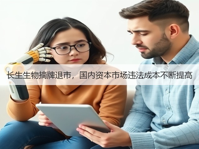 长生生物摘牌退市,国内资本市场违法成本不断提高(图1) 长生生物摘牌退市,国内资本市场违法成本不断提高(图1)