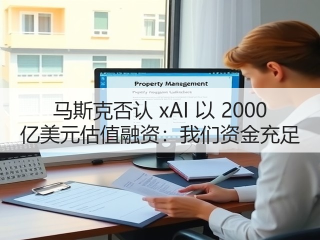 马斯克否认 xAI 以 2000 亿美元估值融资：我们资金充足(图1)