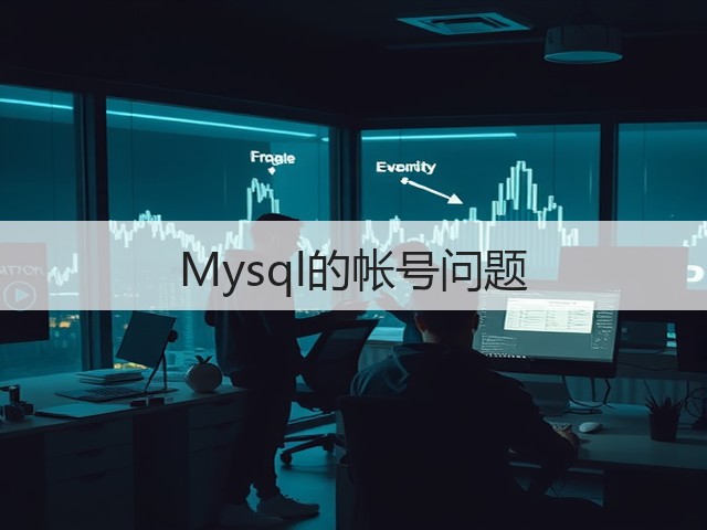 Mysql的帐号问题(图2) Mysql的帐号问题(图2)