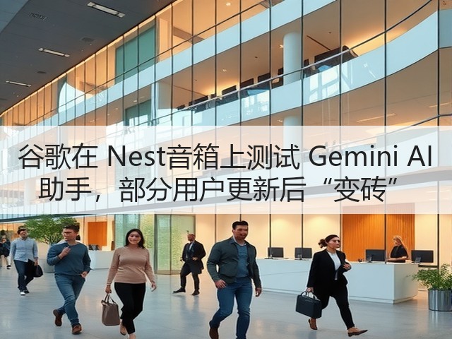 谷歌在 Nest音箱上测试 Gemini AI 助手,部分用户更新后“变砖”(图1) 谷歌在 Nest音箱上测试 Gemini AI 助手,部分用户更新后“变砖”(图1)