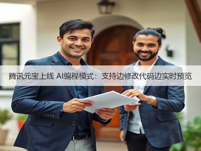 腾讯元宝上线 AI编程模式:支持边修改代码边实时预览(图1) 腾讯元宝上线 AI编程模式:支持边修改代码边实时预览(图1)