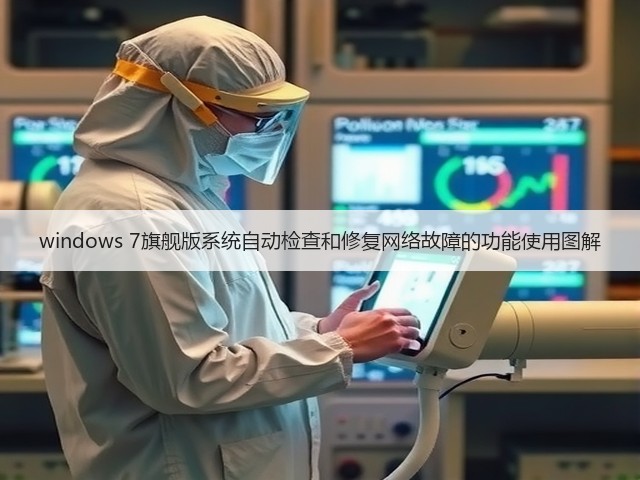 windows 7旗舰版系统自动检查和修复网络故障的功能使用图解(图2) windows 7旗舰版系统自动检查和修复网络故障的功能使用图解(图2)