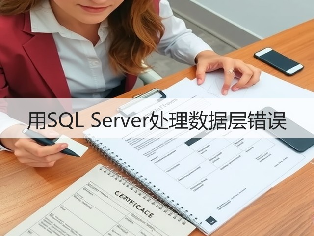 用SQL Server处理数据层错误(图3) 用SQL Server处理数据层错误(图3)