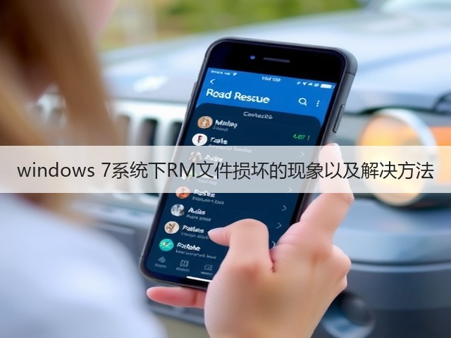windows 7系统下RM文件损坏的现象以及解决方法(图3)