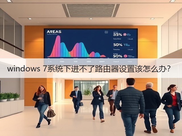 windows 7系统下进不了路由器设置该怎么办?(图3) windows 7系统下进不了路由器设置该怎么办?(图3)