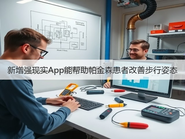 新增强现实App能帮助帕金森患者改善步行姿态(图1)