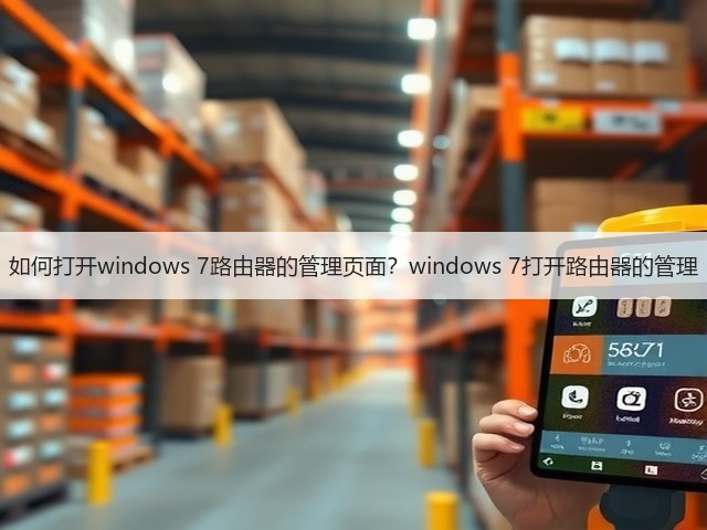 如何打开windows 7路由器的管理页面?windows 7打开路由器的管理(图3) 如何打开windows 7路由器的管理页面?windows 7打开路由器的管理(图3)