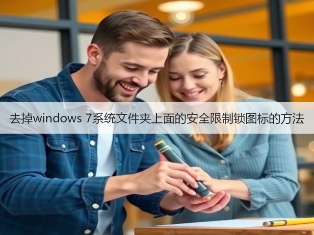 去掉windows 7系统文件夹上面的安全限制锁图标的方法(图2) 去掉windows 7系统文件夹上面的安全限制锁图标的方法(图2)