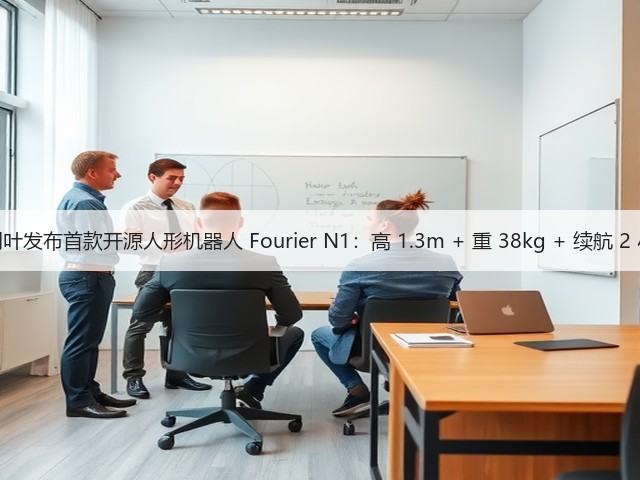傅利叶发布首款开源人形机器人 Fourier N1：高 1.3m + 重 38kg + 续航 2 小时(图1)