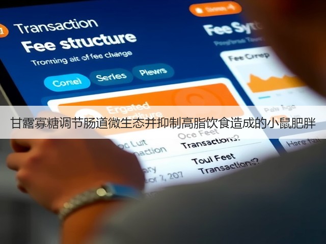 甘露寡糖调节肠道微生态并抑制高脂饮食造成的小鼠肥胖(图2)