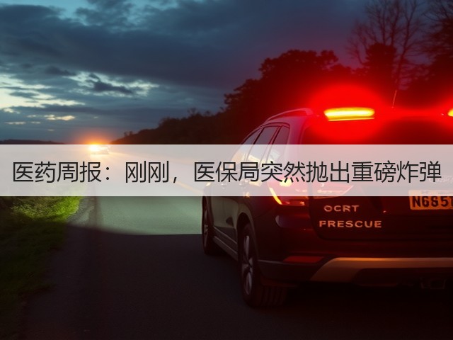 医药周报:刚刚,医保局突然抛出重磅炸弹(图2) 医药周报:刚刚,医保局突然抛出重磅炸弹(图2)