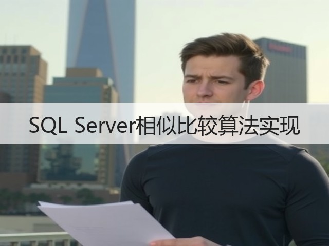 SQL Server相似比较算法实现(图1) SQL Server相似比较算法实现(图1)