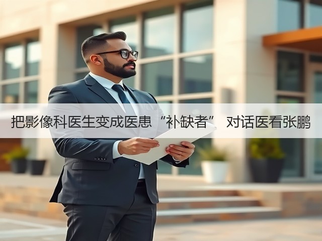 把影像科医生变成医患“补缺者” 对话医看张鹏(图2) 把影像科医生变成医患“补缺者” 对话医看张鹏(图2)