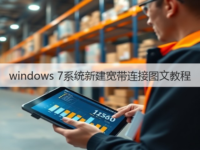 windows 7系统新建宽带连接图文教程(图2)