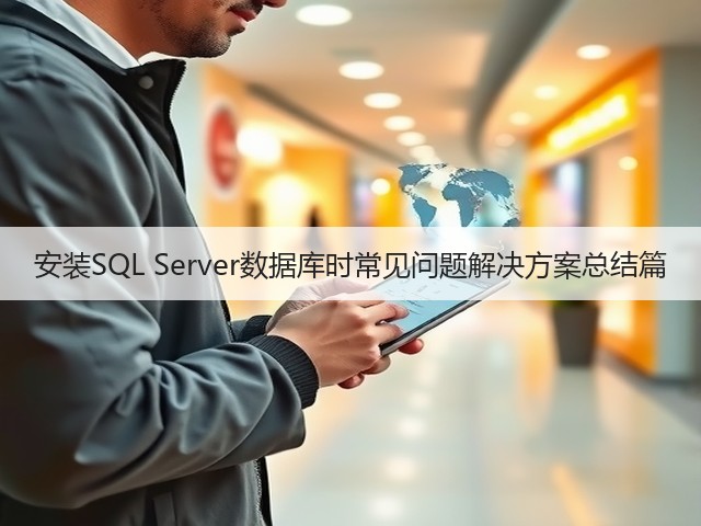 安装SQL Server数据库时常见问题解决方案总结篇(图3) 安装SQL Server数据库时常见问题解决方案总结篇(图3)