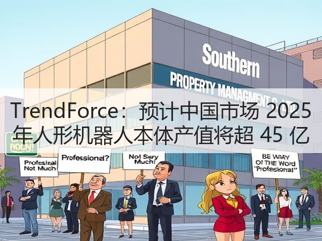 TrendForce：预计中国市场 2025 年人形机器人本体产值将超 45 亿(图3)