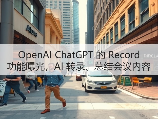 OpenAI ChatGPT 的 Record 功能曝光，AI 转录、总结会议内容(图2)