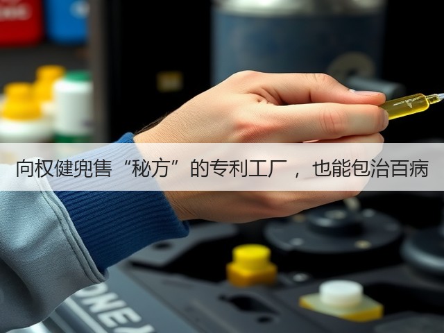 向权健兜售“秘方”的专利工厂 ,也能包治百病(图2) 向权健兜售“秘方”的专利工厂 ,也能包治百病(图2)