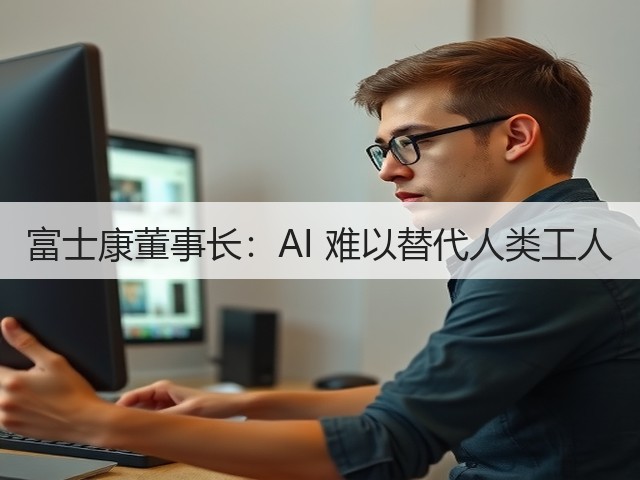 富士康董事长：AI 难以替代人类工人(图2)