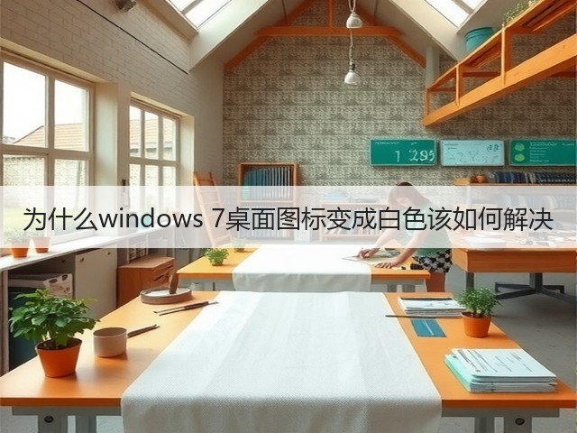 为什么windows 7桌面图标变成白色该如何解决(图3) 为什么windows 7桌面图标变成白色该如何解决(图3)