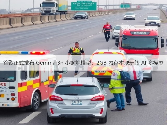 谷歌正式发布 Gemma 3n 小钢炮模型：2GB 内存本地玩转 AI 多模态(图2)