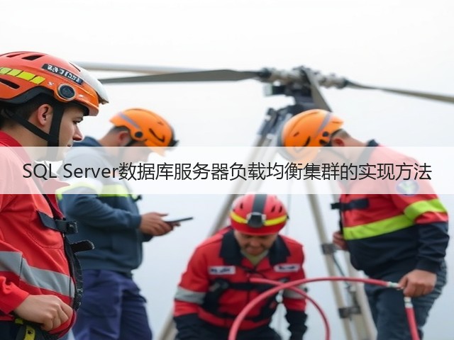 SQL Server数据库服务器负载均衡集群的实现方法(图2) SQL Server数据库服务器负载均衡集群的实现方法(图2)
